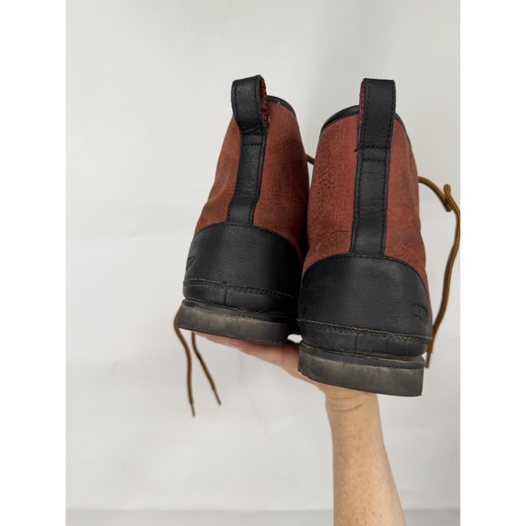 UGG Harkley Men 9 Oxford Boot Leather Outdoor Hiking Winter Insulated Camping main image 4